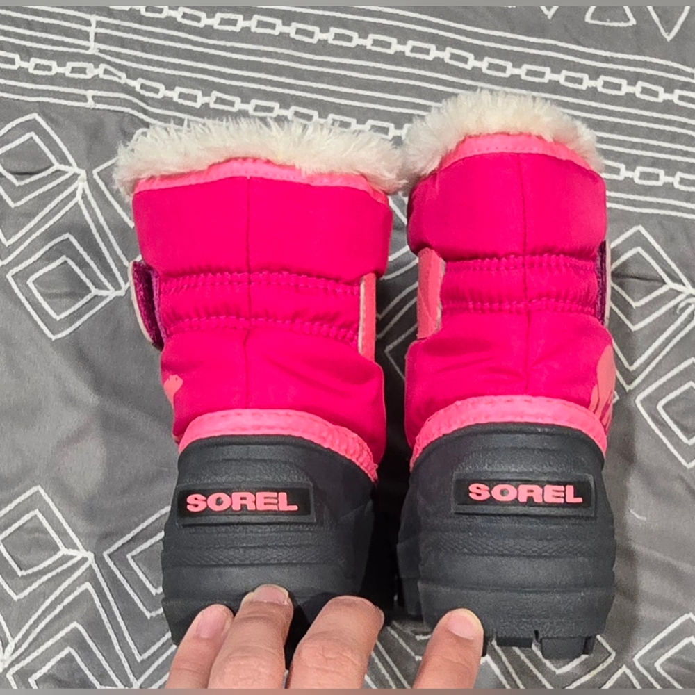 Sorel Snow Commander Toddler Boots Size 5 - Picture 2 of 4